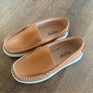 Kids Tan Loafers